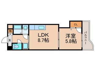 クレアヒルズ浅生の物件間取画像